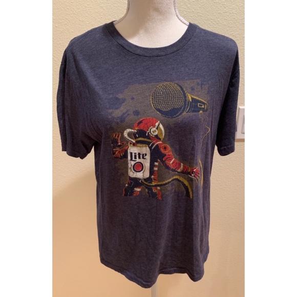 Miller Lite Astronaut Graphic Tshirt In 